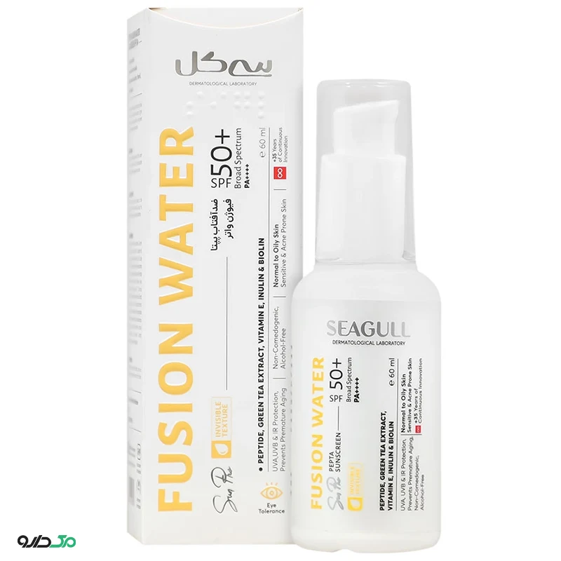 ضد آفتاب پپتا فیوژن واتر سی گل SPF50